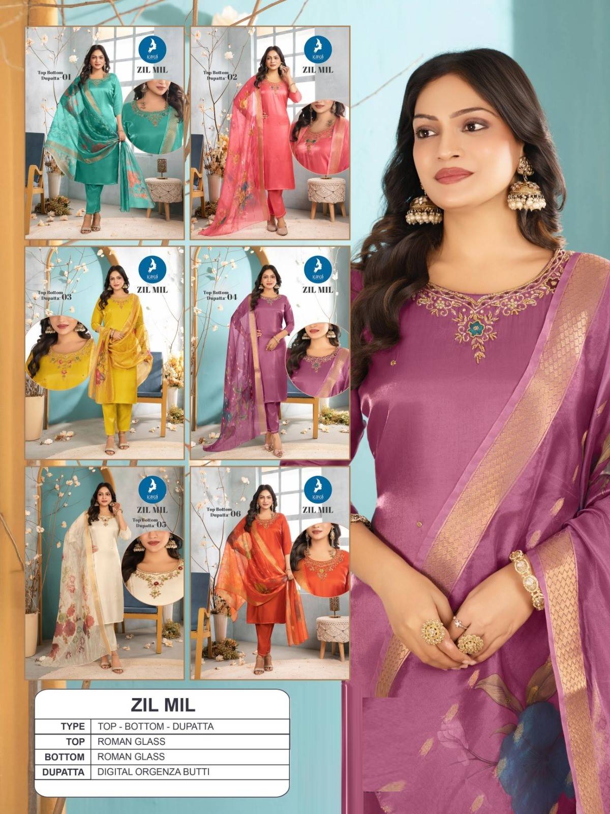 Kaya Zil Mil Wholesale Kurtis in Mumbai